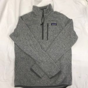 Patagonia heather grey sweater